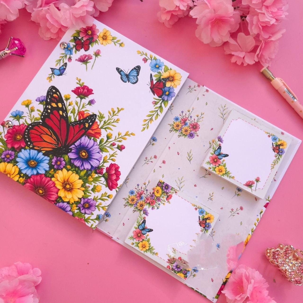 Arquivo Encadernação Caderno Especial Parafuso A5 - Meu Jardim